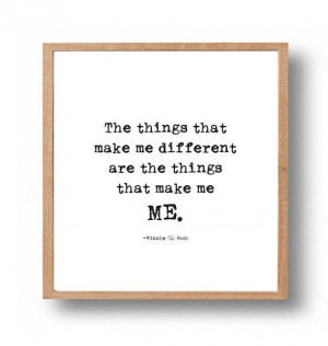 Winnie the Pooh Quote Print, 8 x 8 Kids Poster, Childrens Book ...