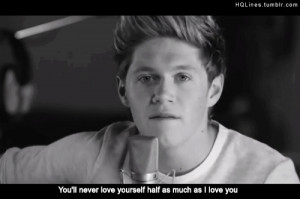 hqlines, niall horan, one direction, quotes, sayings
