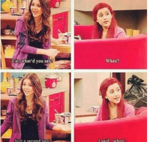... Quotes, Ariana Grand, Arianagrand, Funny Quotes Of Victorious, Cat