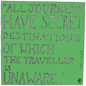 illustrated travel quotes martin buber dorothy sanders