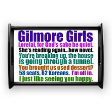Gilmore Girls Collage Small Serving Tray for