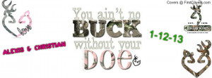 buck and doe Profile Facebook Covers