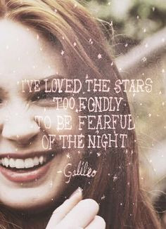 Amy Pond. Doctor Who. Galileo, I've loved the stars too long to be ...