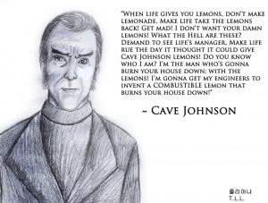 Cave Johnson Owner and CEO of Aperture Science by TheLizardLover