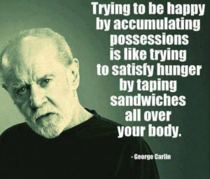 Possessions don't equate Happiness!