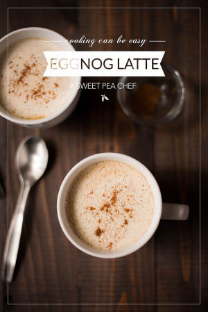 Here's a tasty (better-than-Starbucks!) Eggnog Latte. It's so easy to ...