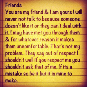 Friends no matter what