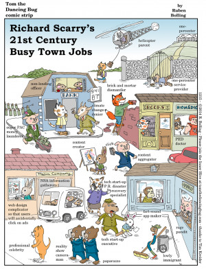 Richard Scarry's Busy Town in the 21st Century
