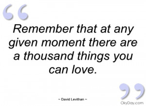 Quotes About Moments to Remember