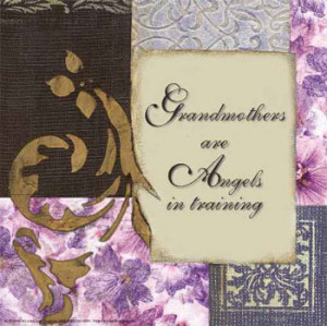 Grandmother is An Angel in Training