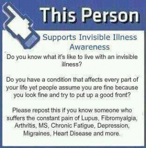 Invisible illnesses