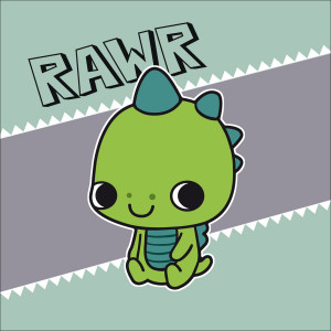 Dinosaur RAWR by Cute-Creations