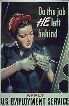 Women during WWII You go girls.