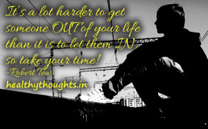 Love Quotes_its a lot harder to get someone out of your life