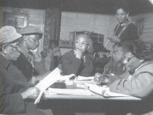 Septima Clark teaching at a 