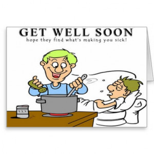 Funny Get Well Soon Card