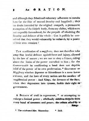 Benjamin Church, Boston Massacre Oration, 1773, page 7