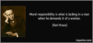 Moral Responsibility Quotes