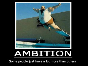 Funny Ambition Quotes Cross...