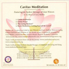 Click here to order the WCSI Caritas Meditation CD