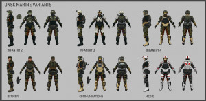 ... of the Halo 4 marines looked like Rebel Pilots from StarWars