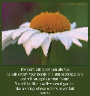 ... : Pastor Appreciation Tags: Isaiah 58:11 , Pastor Appreciation