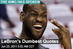 LeBron James Basketball: Dumbest Quotes of His Career
