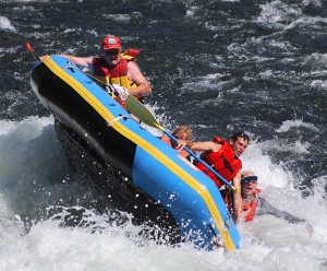 Rafting Crash, White Water Rafting Tournament, American River - an ...
