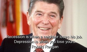Ronald reagan best quotes sayings recession depression