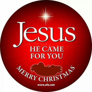 Jesus - He came for YOU! #merrychristmas