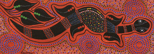 name and painting details aboriginal rainforest artists kooladoo