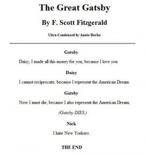 Great Gatsby: Abridged random