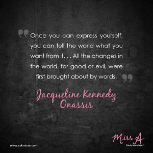 Jackie Kennedy Onassis quote