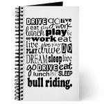 Bull Riding Gift Journal
