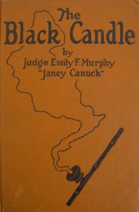 The cover of Murphy's 1922 book The Black Candle