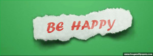 Be Happy Timeline Cover Quotes