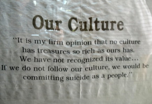 Love Our Culture, Respect Others' Culture