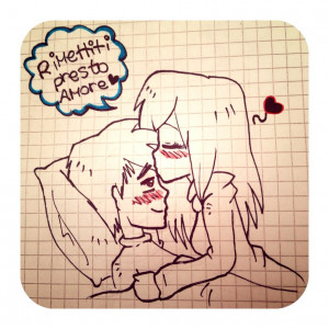Andrarya - Get Well Soon My Love. //Sketch by AryTheHedgehog29