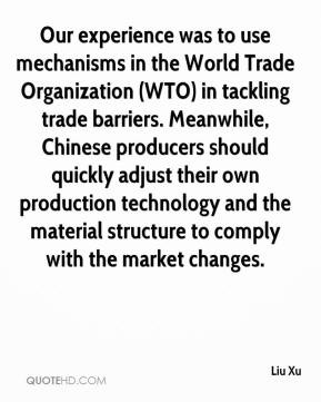 use mechanisms in the World Trade Organization (WTO) in tackling trade ...