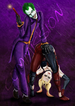 Joker and Harley Quinn by MarvTMartian