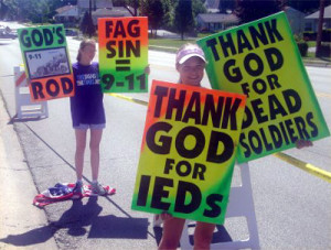 At funerals of those who died serving our country, Westboro members ...