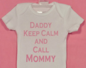 Keep Calm, New Dad Gift, New Parents, Baby Girl, Baby Boy, Baby Shower ...