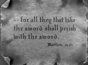 ... opening title card's promise of a story relevant to the bible quote