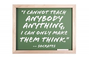 Socrates was a man who enjoyed questioning and conversing with people ...