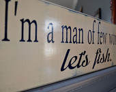 Fishing Sign, Custom Fishing Sign, Man cave, Fathers Day, Custom wood ...