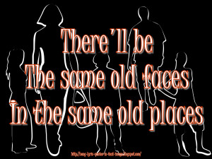 South Of The Border - Robbie Williams Song Lyric Quote in Text Image