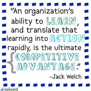 Jack Welch on competitive advantage