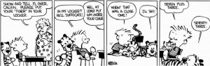 Calvin And Hobbes Memorable Quotes
