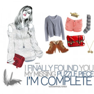 You are my missing puzzle piece... - Polyvore