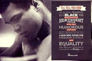 Muhammad Ali - Quote Poster Print (36 x 24)